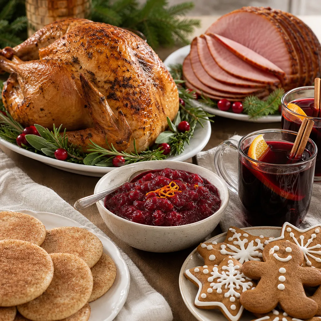7 Festive Christmas Holiday Menu Recipes