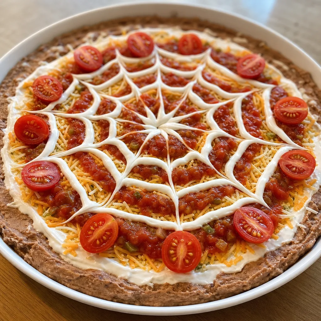 7-Layer Spider Web Dip