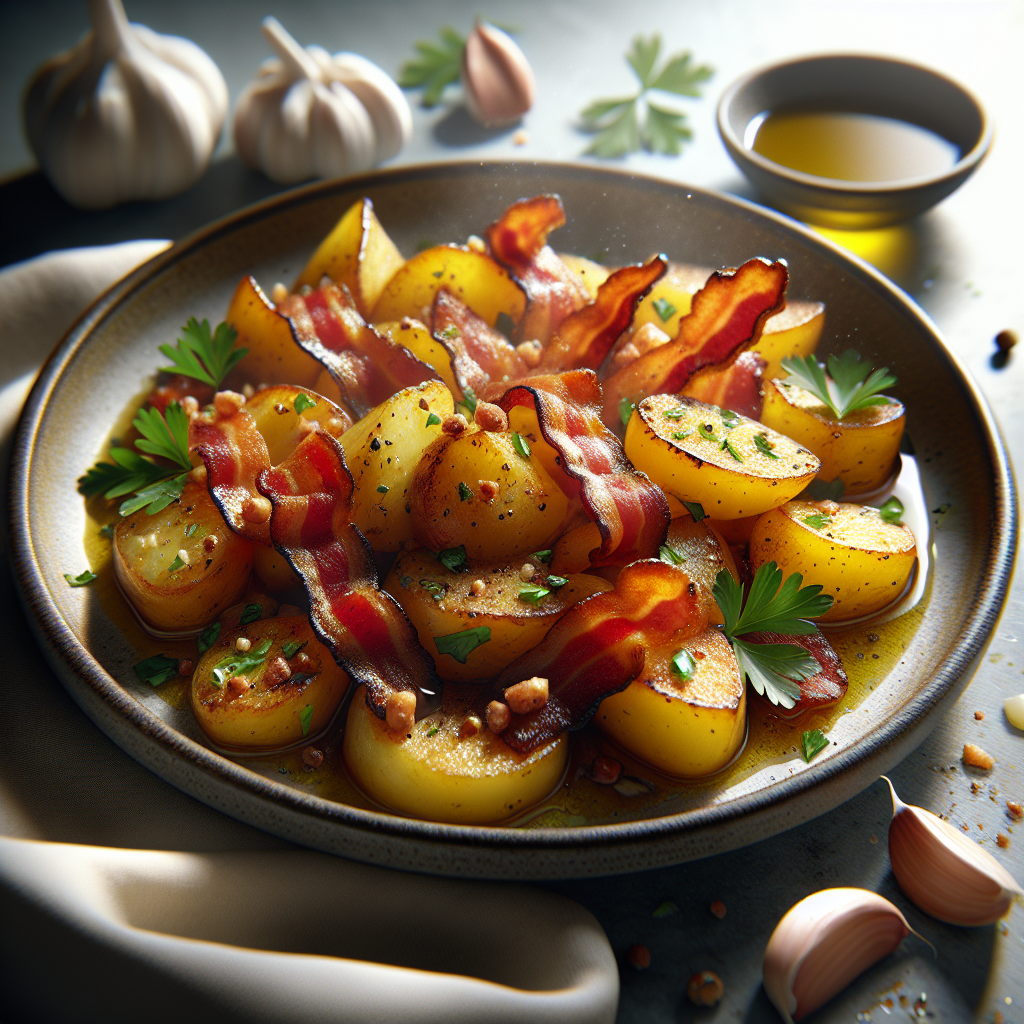 Breakfast Potatoes with Bacon
