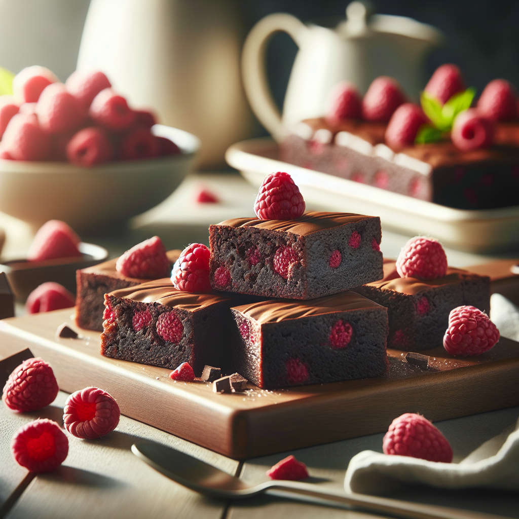 Chocolate Raspberry Brownies