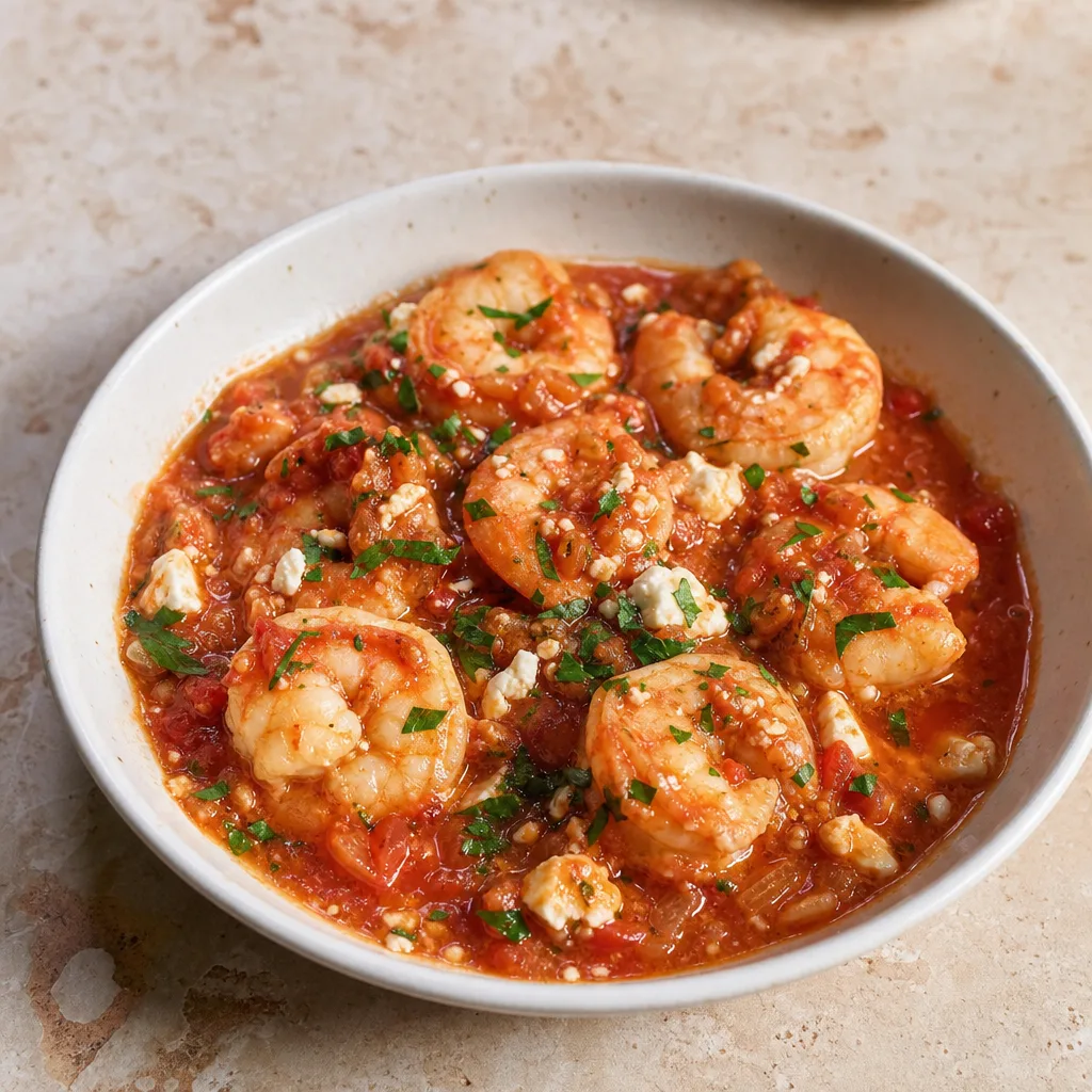 Garides Saganaki
