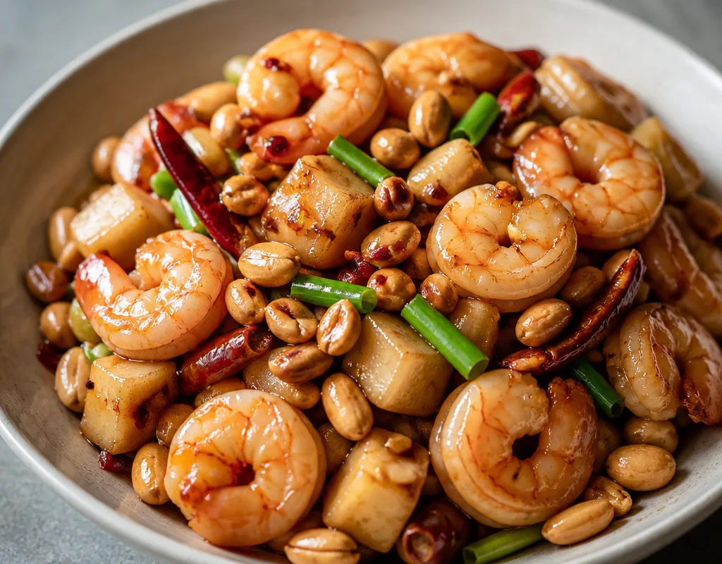 Kung Pao Prawns
