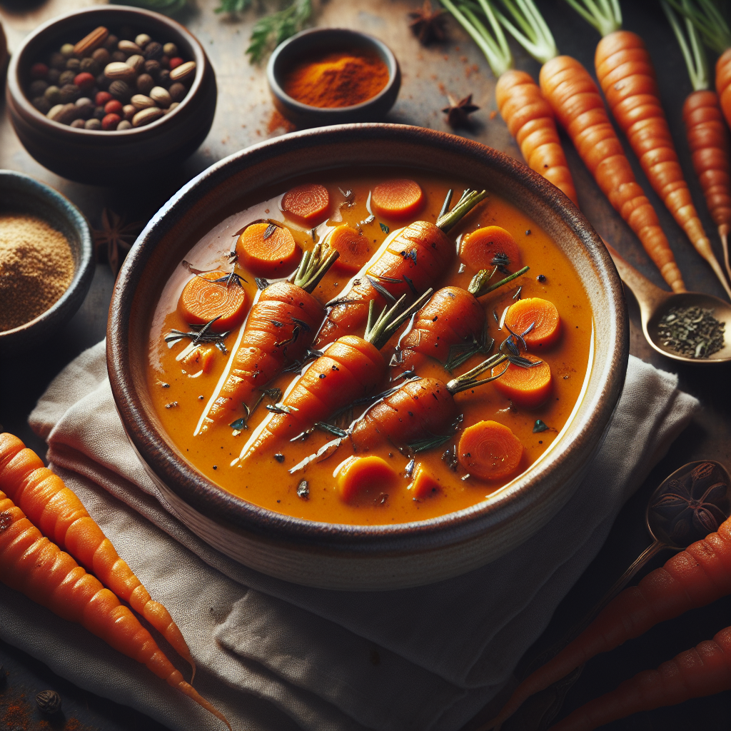 Moroccan Carrot Soup
