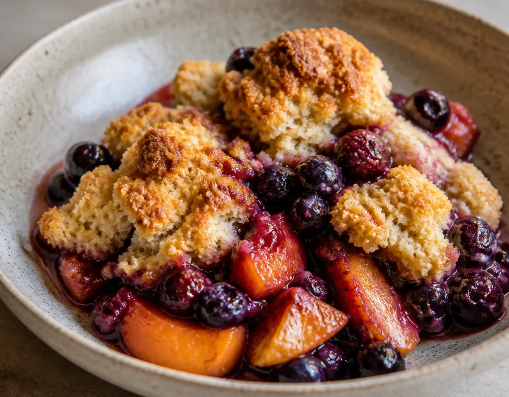 Peach & Blueberry Grunt