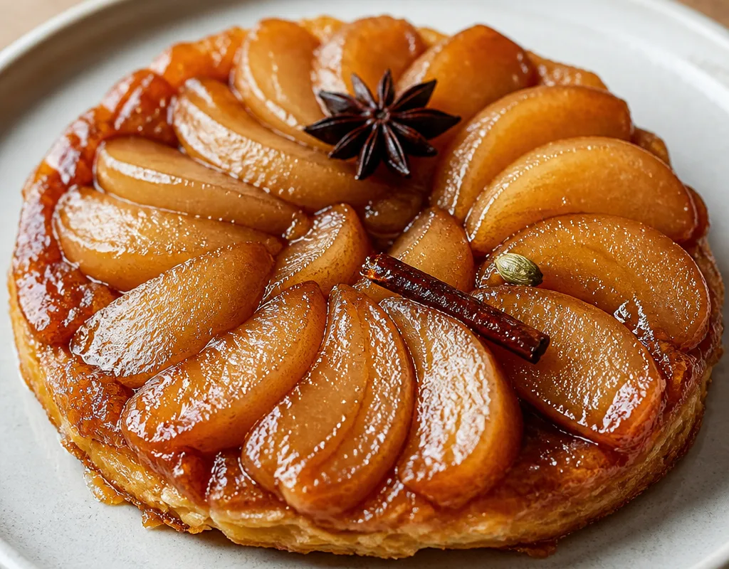 Pear Tarte Tatin