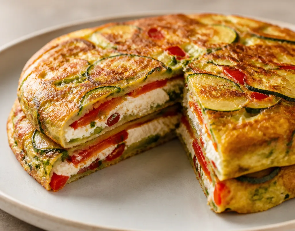 Provençal Omelette Cake