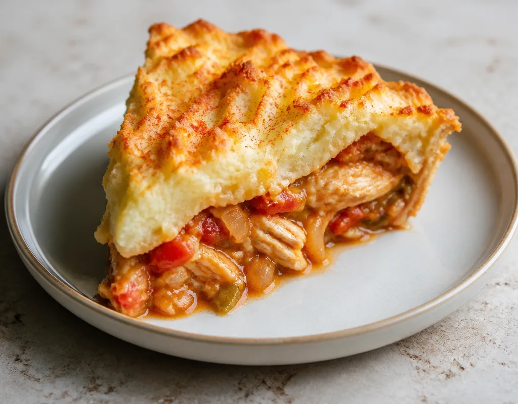 Spanish Chicken Pie