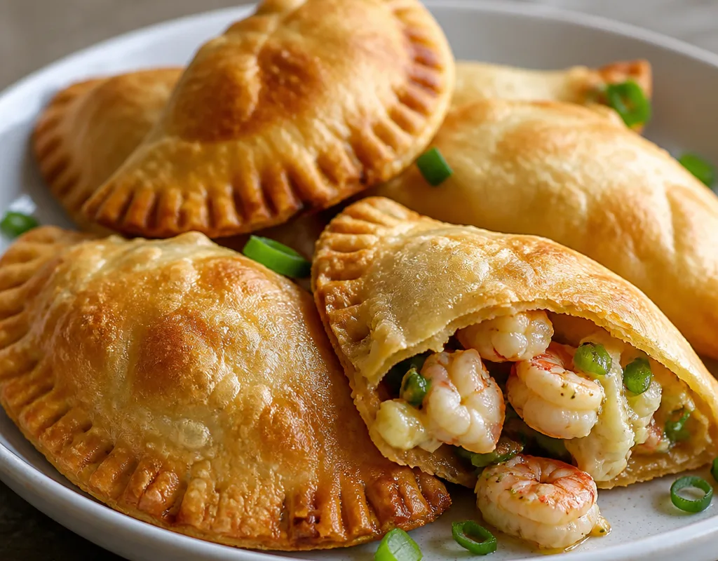 Spring Onion and Prawn Empanadas
