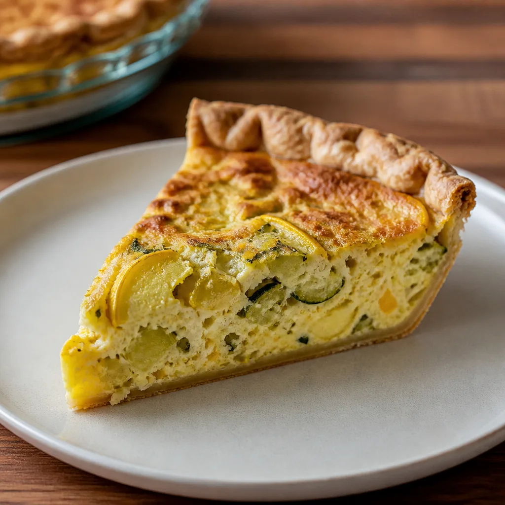 Summer Squash Pie